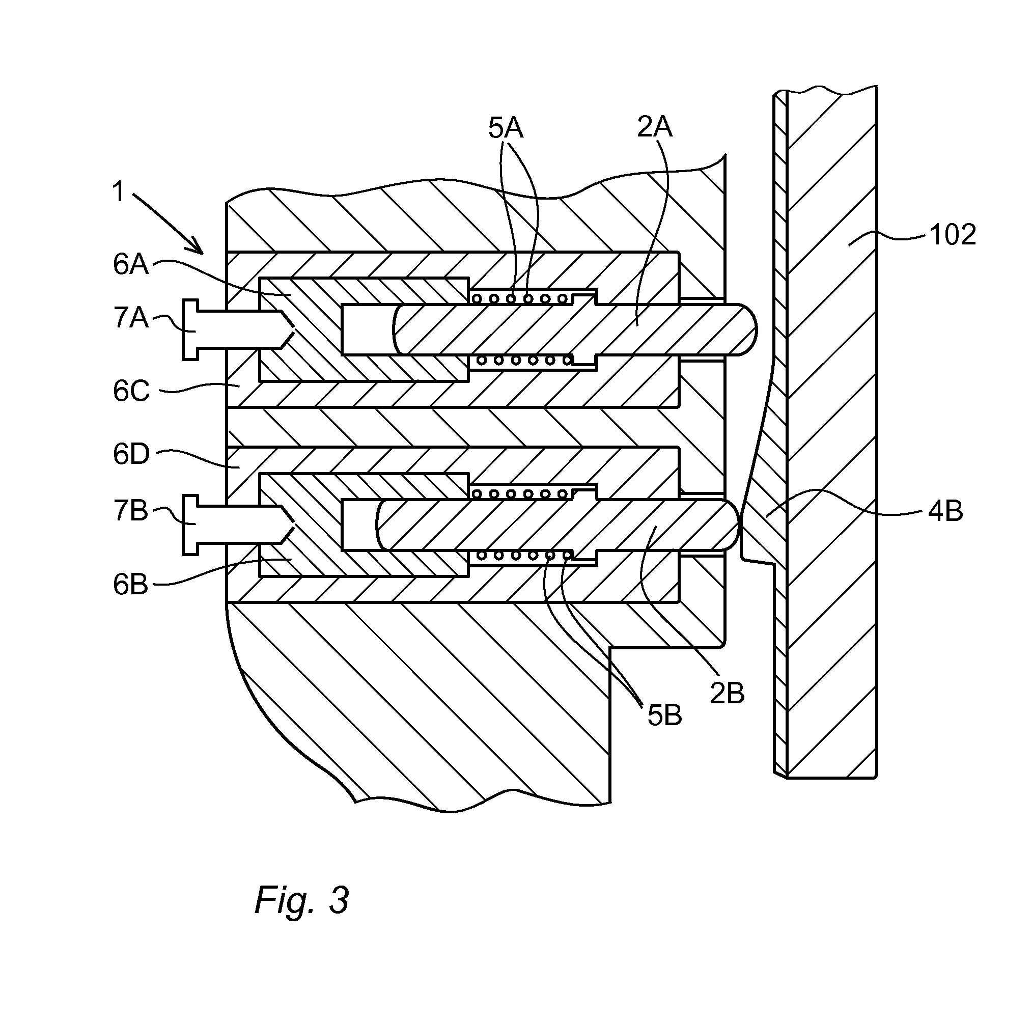 Device for indicating the state of a switching apparatus