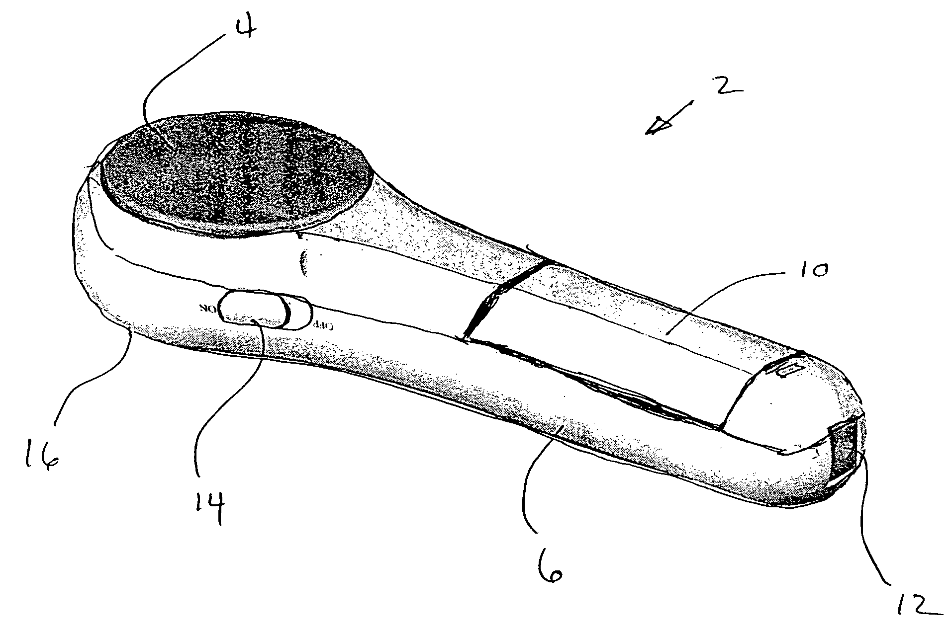 Light wand for healing tissue