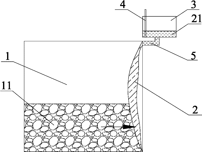 Detection device and concrete pumping equipment