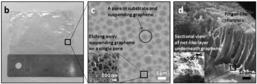 Method based on in situ preparation of target substrates for transferring graphene