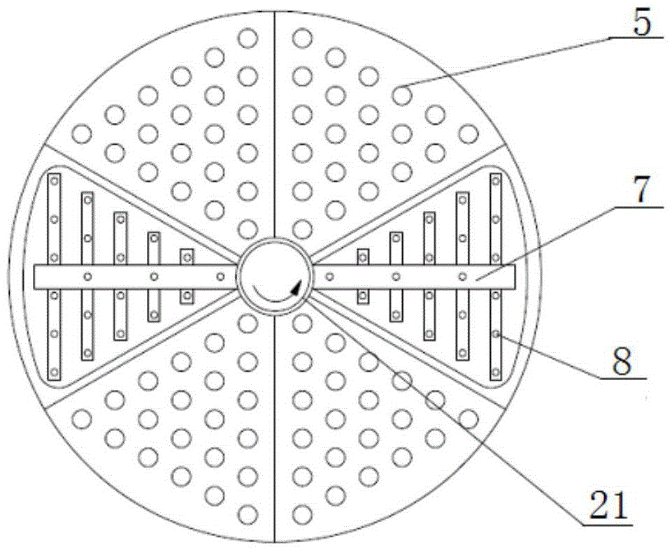 A high-temperature gas-solid filtration and separation device