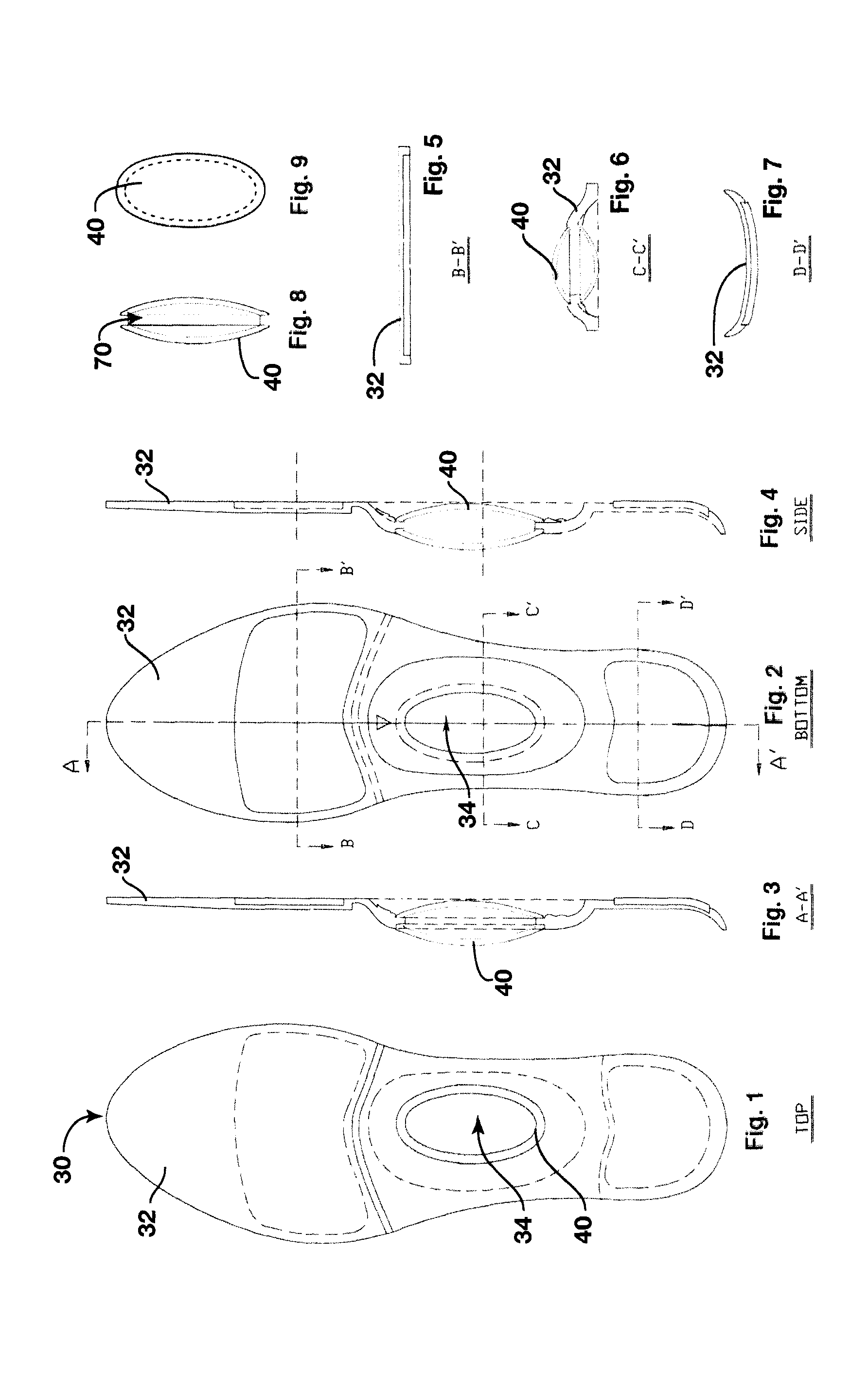 Dynamic arch stabilization and rehabilitative shoe insole device