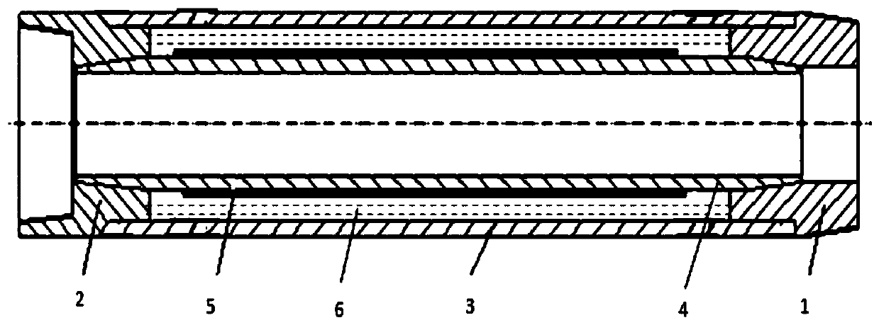 Double-layer combination casing pipewith strength mismatch