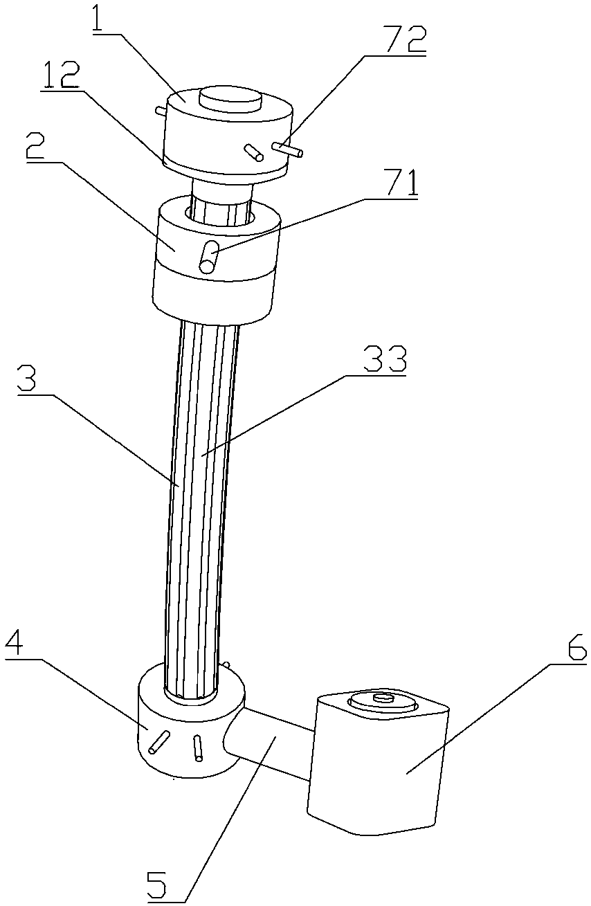 Fixing traction device in bone