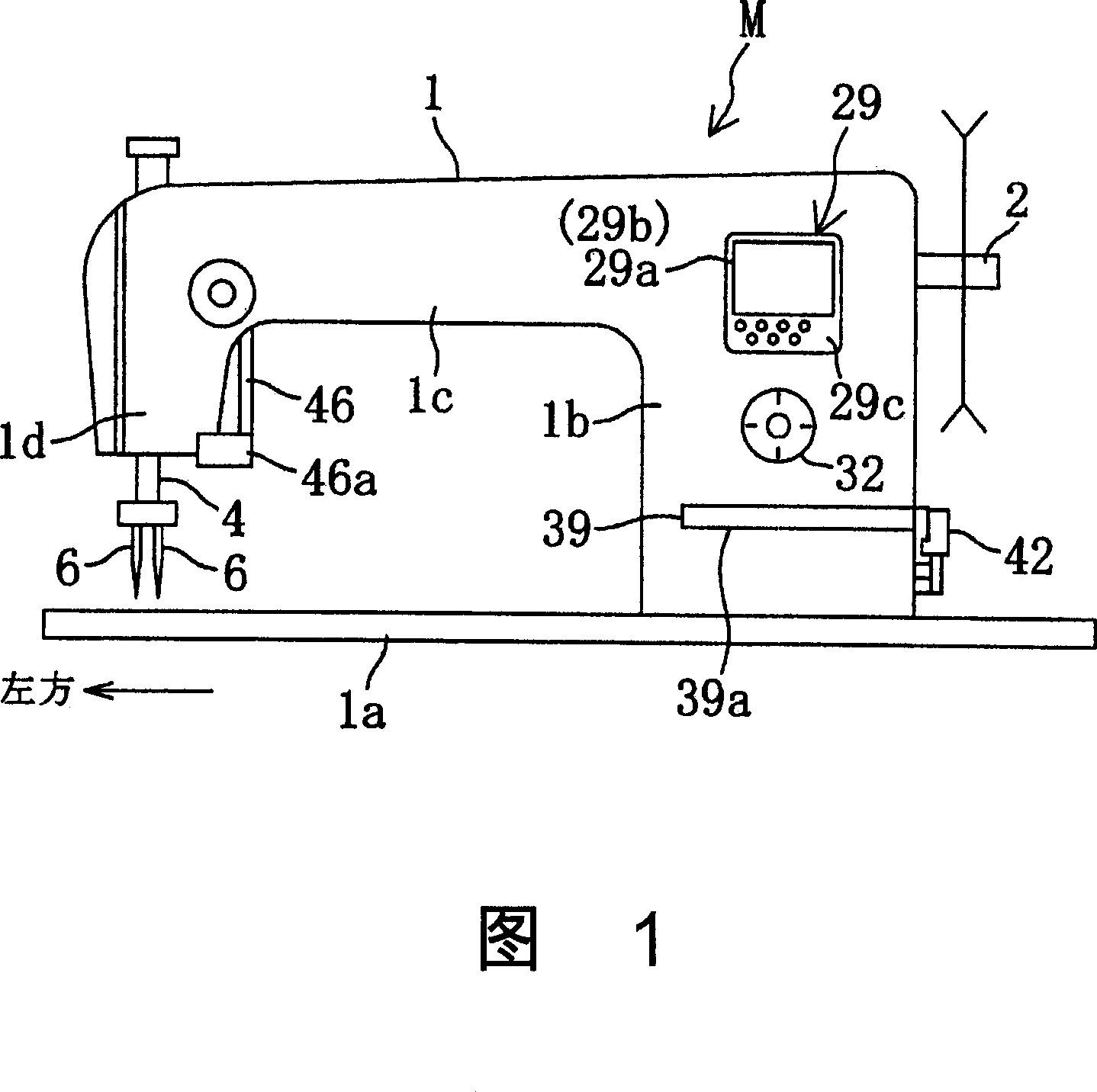 Control device for sewing machine