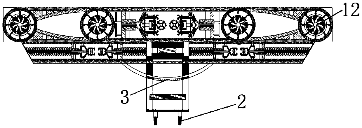 LED lamp circuit board heat dissipation device based on principle of thermal expansion and cold contraction