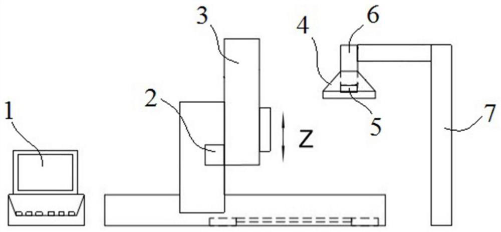 Calibration device and calibration method for assembly included angle of XY-axis linear module