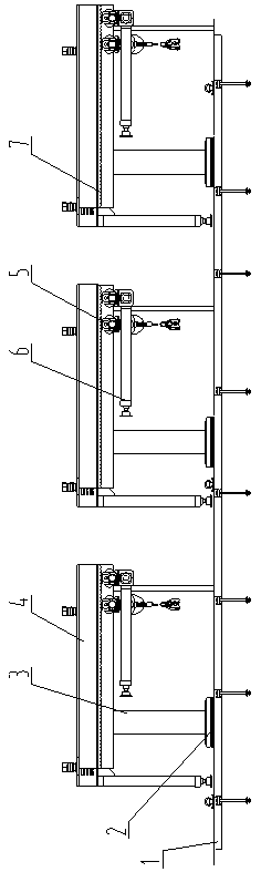 Switch long and heavy part replacement equipment