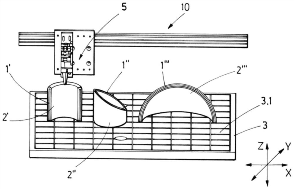 Method for manufacturing part layer-upon-layer using additive manufacturing technology and pressing system