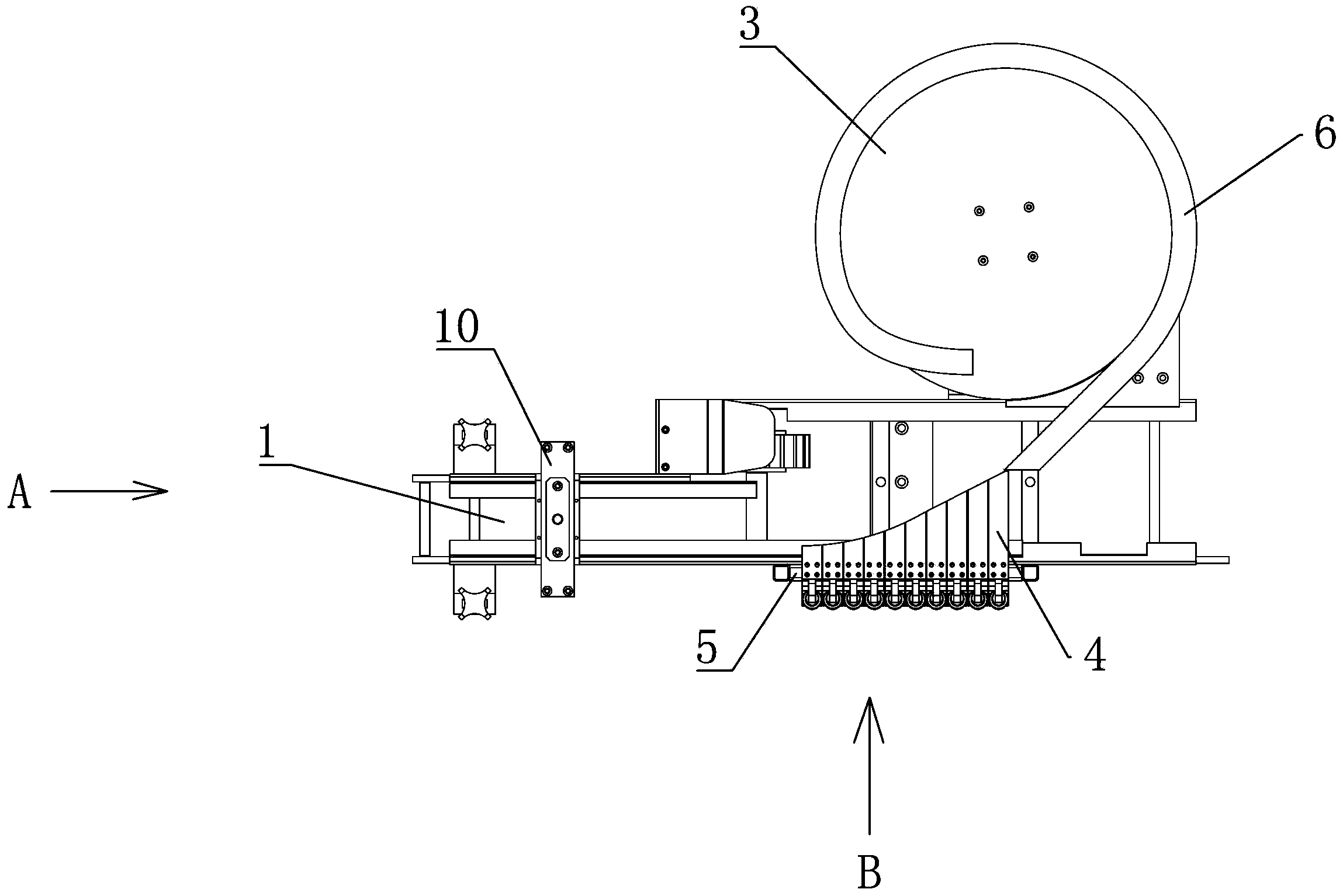 Bottle inspection and elimination device and working method thereof