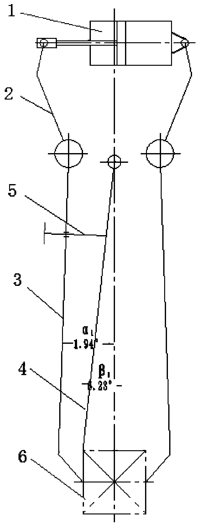 Automatic flame cutting machine for square and round continuous casting billets