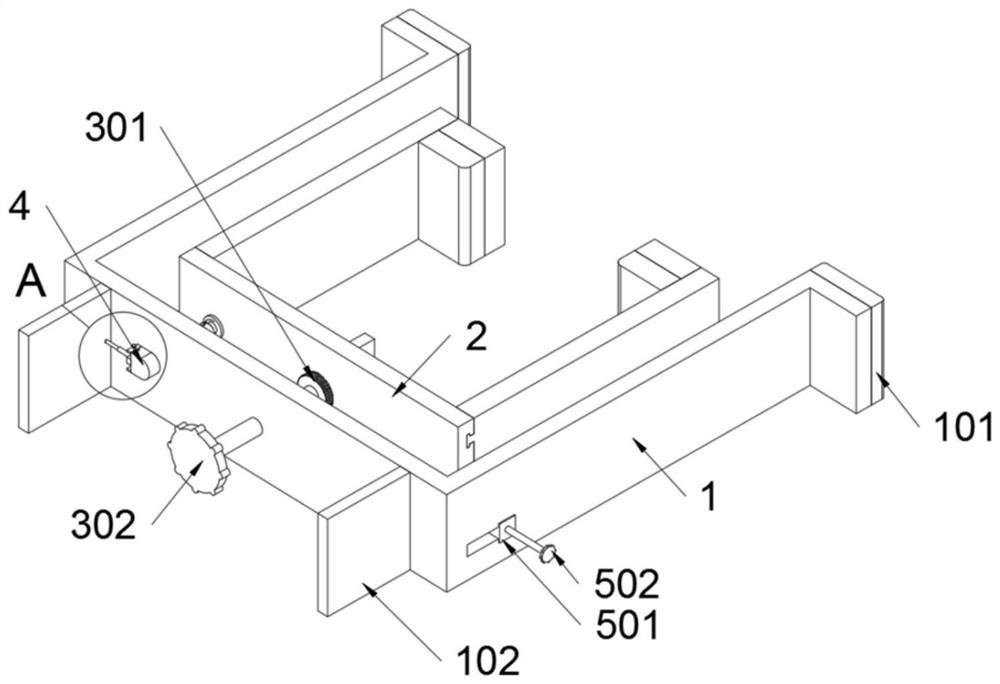 Skull pelvic ring traction device convenient to operate