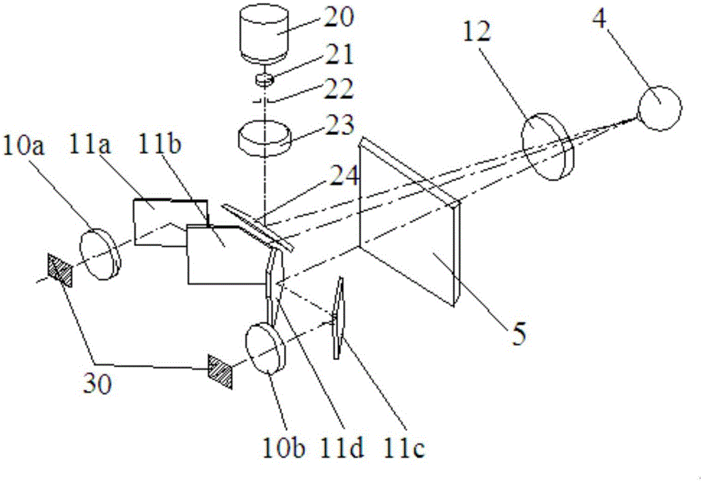 Binocular indirect ophthalmoscope with polarization function