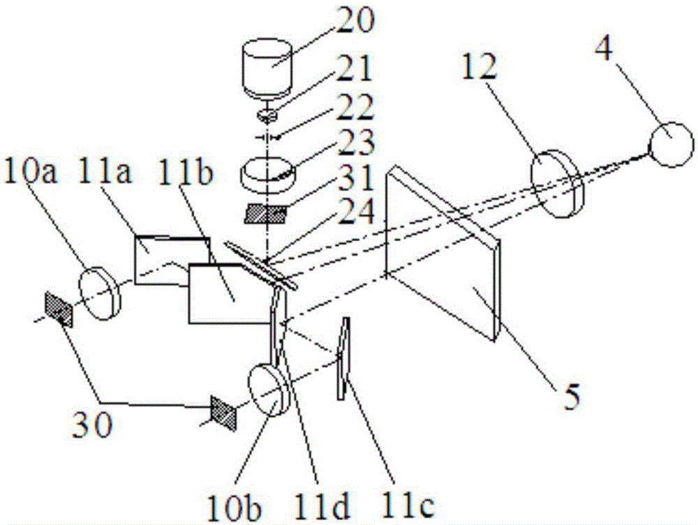 Binocular indirect ophthalmoscope with polarization function