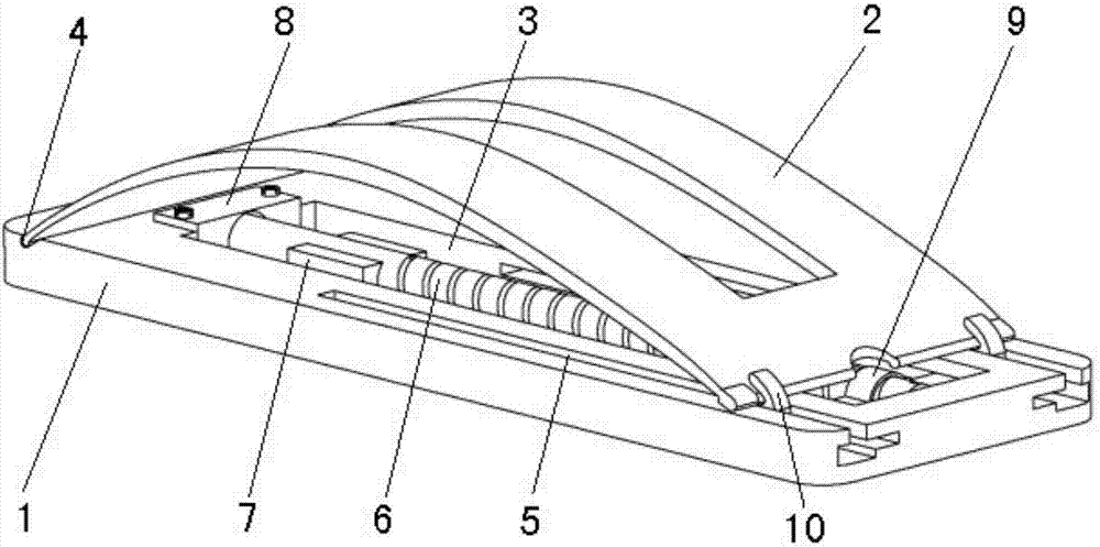 A kind of lumbar disc herniation correction gasket