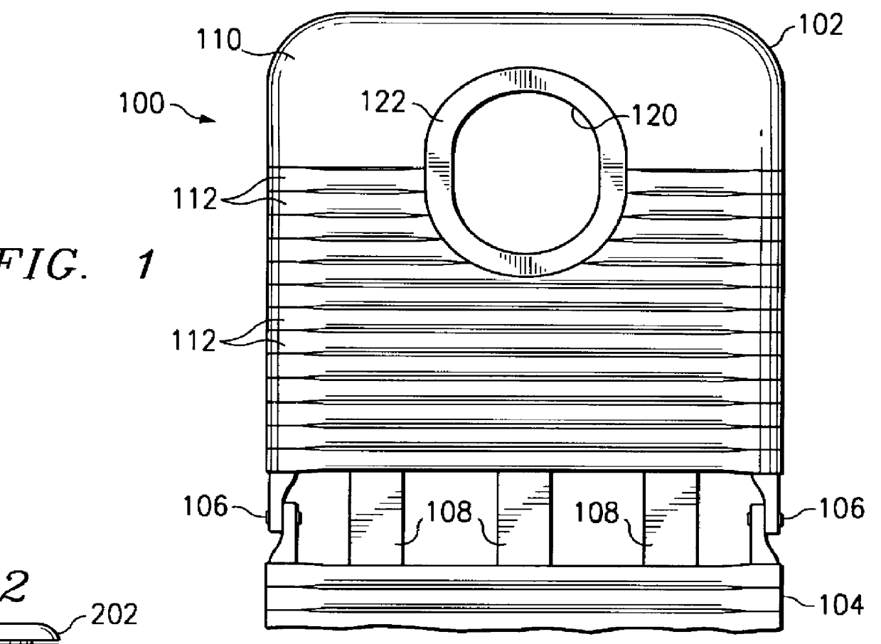 Recreational furniture containing modified head portion