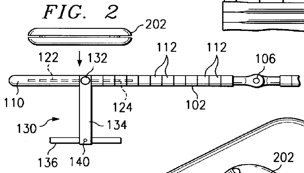 Recreational furniture containing modified head portion