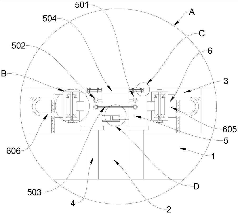 Rapid sealing and reinforcing device and method for highway expansion joint