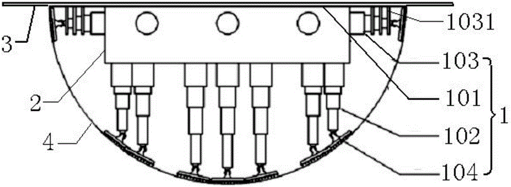 Fast repairing equipment and method for deep pit in concrete road surface