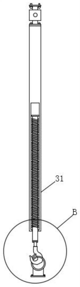 Vehicle-mounted three-dimensional environment air monitoring device