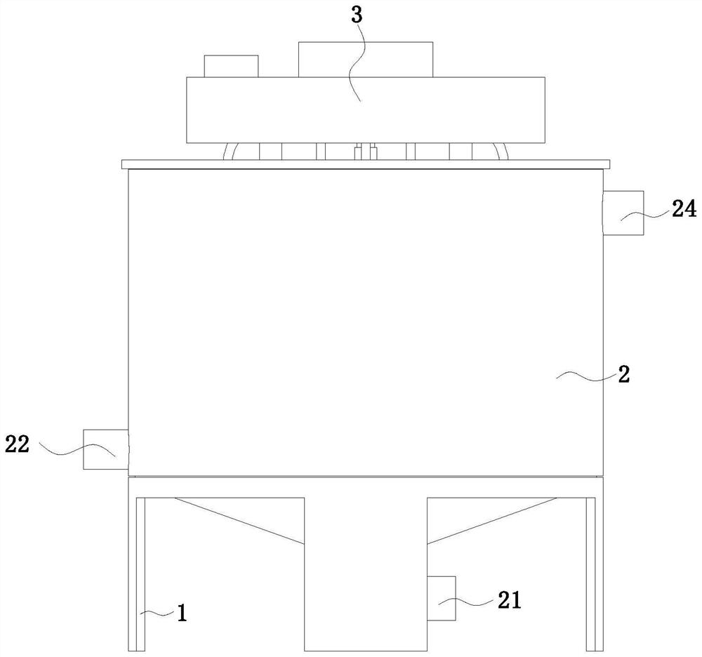 Spraying system and method for water-washing ammonia gas for preparing synthetic ammonia