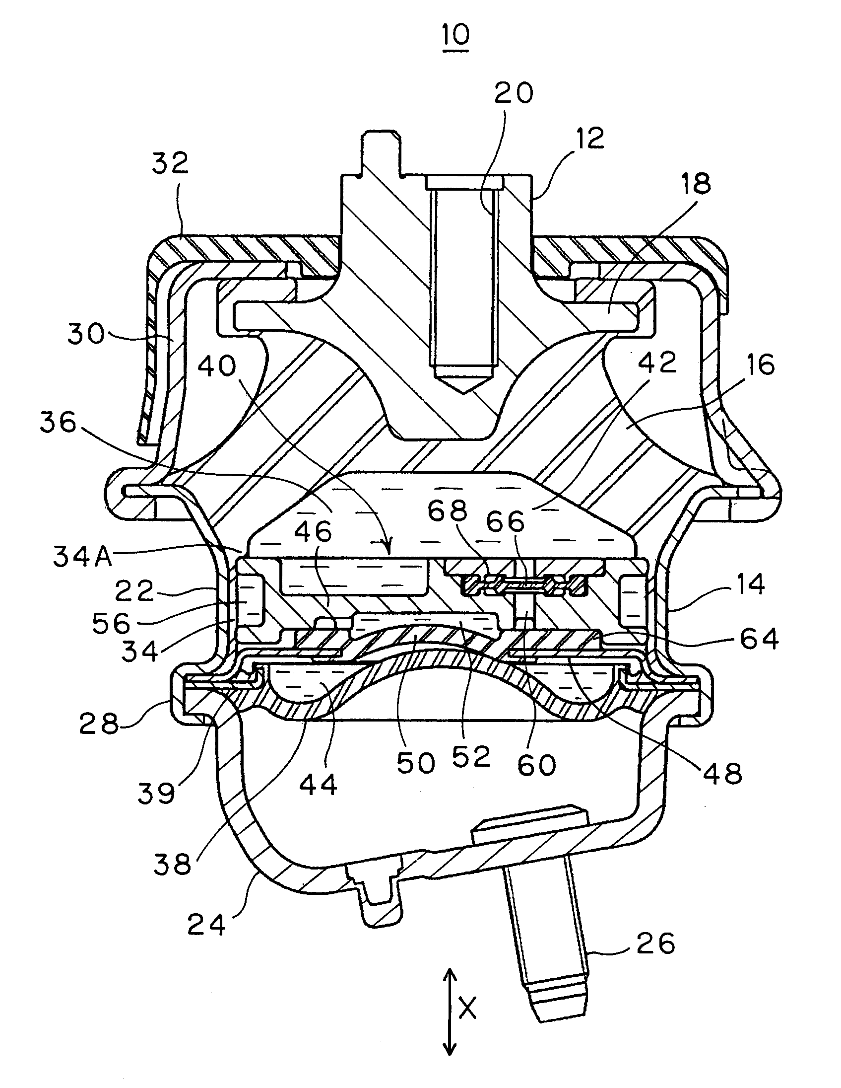 Liquid-sealed type vibration isolator