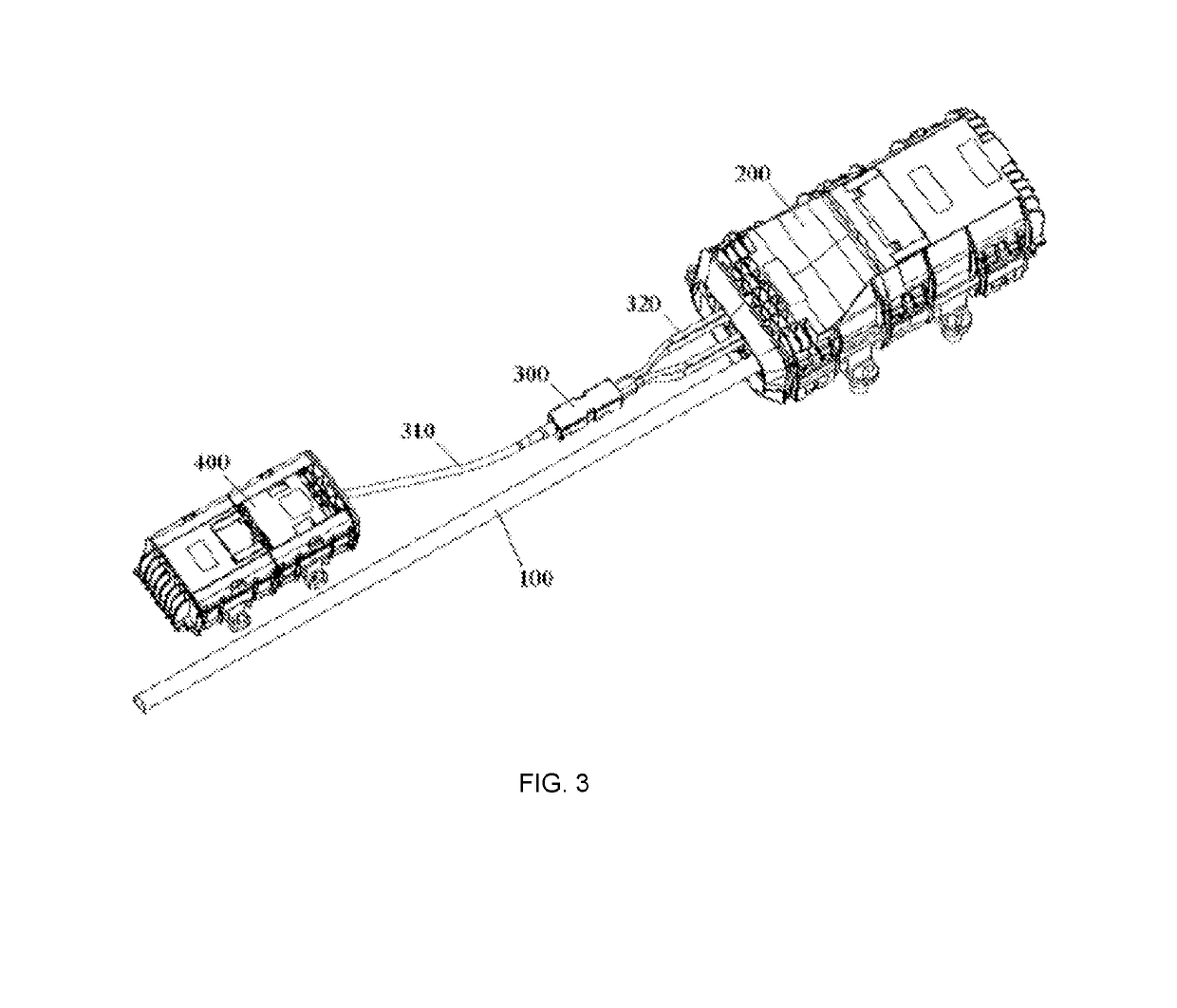 Optical cable wiring system and optical cable connecting component