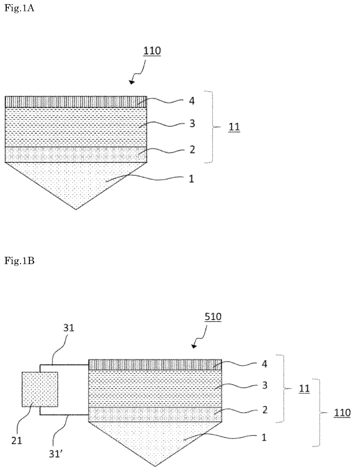 Electricity measuring type surface plasmon resonance sensor and electricity measuring type surface plasmon resonance sensor chip used in the same