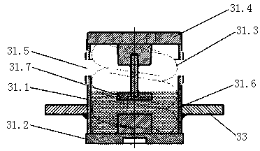 Quasi-zero stiffness vibration isolator floating slab track bed and design method thereof