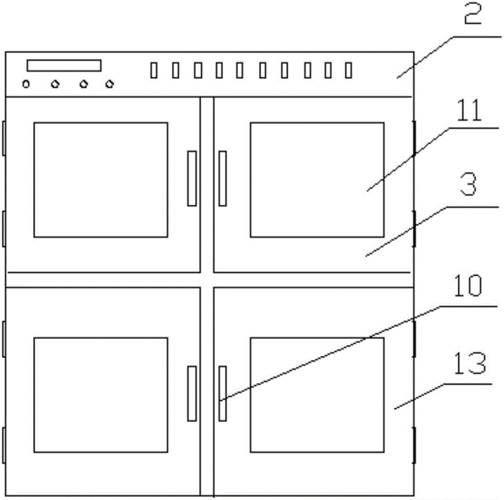 Special disinfection box for stomatology department