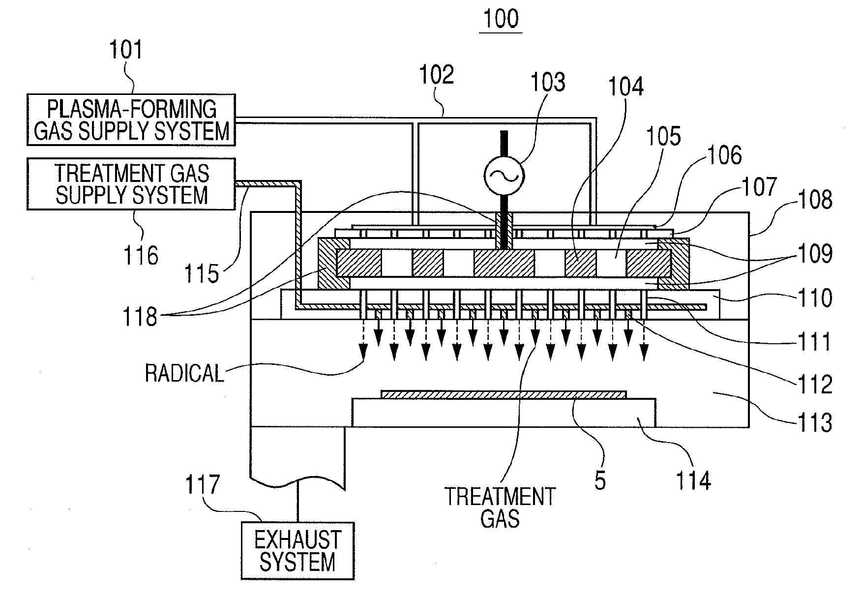 Surface treatment apparatus and surface treatment method