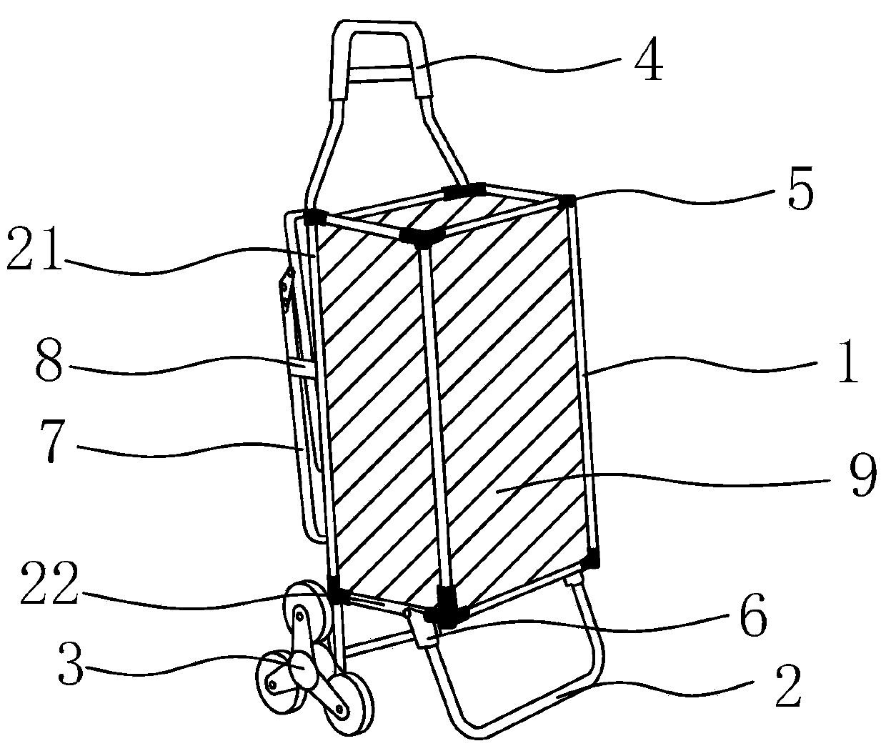 Outdoor multifunctional portable cart