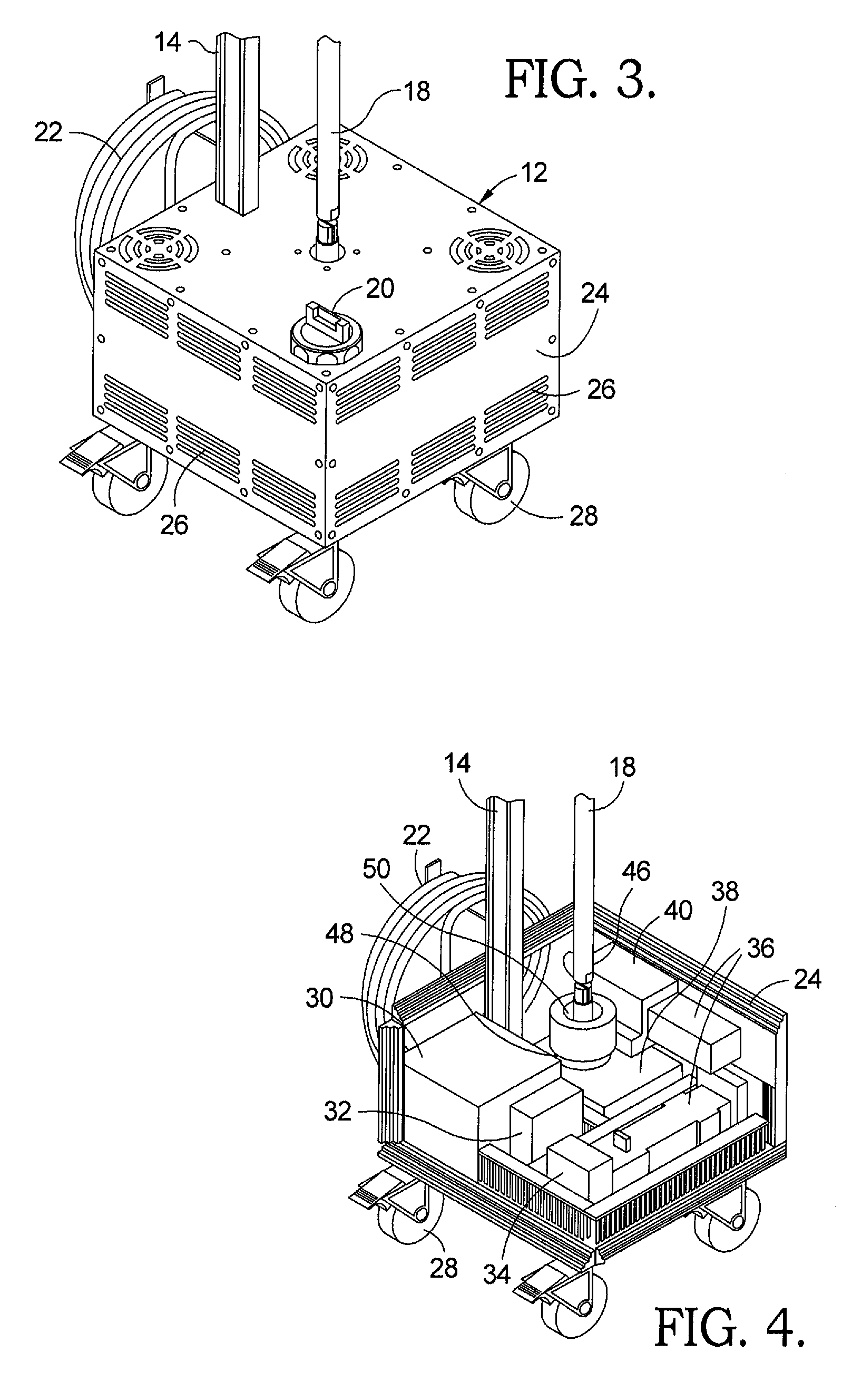 Apparatus and Method for Area Disinfection Using Ultraviolet Light