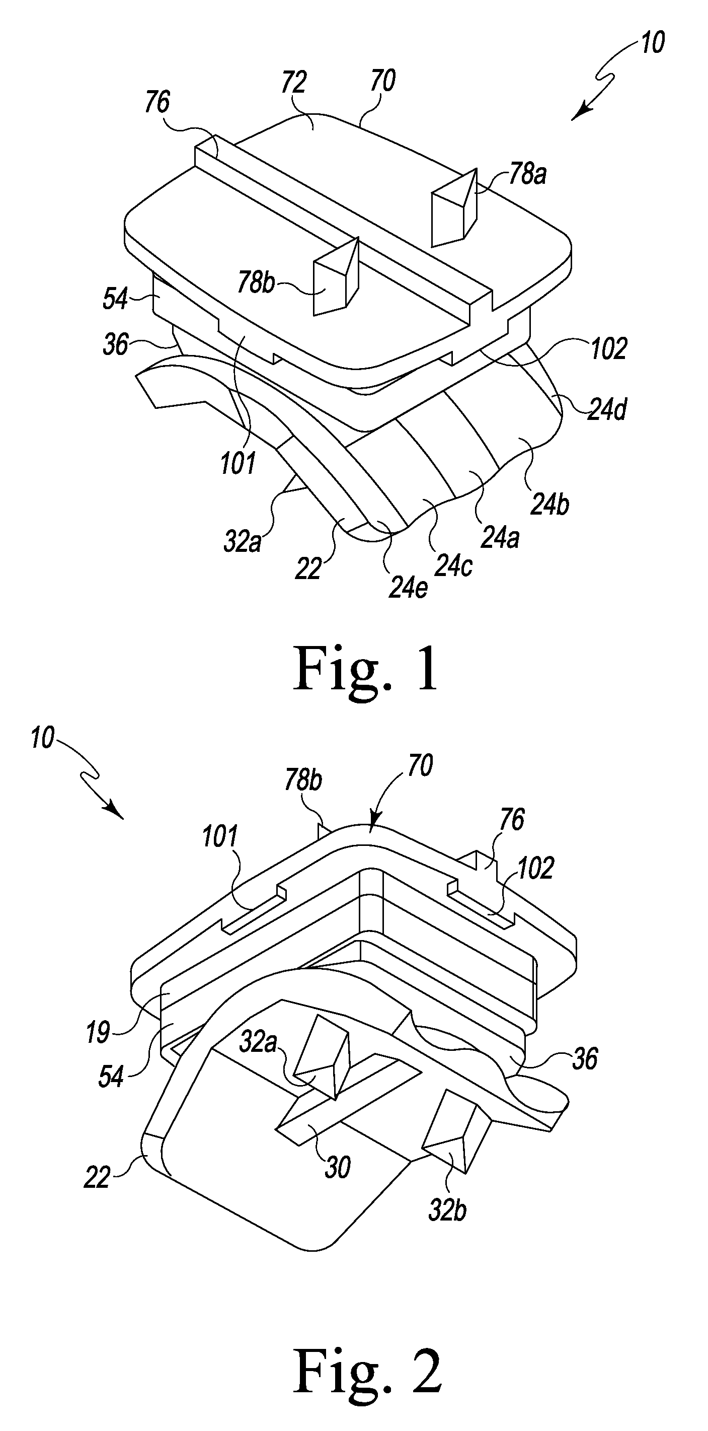 Semi constrained polyaxial endoprosthetic ankle joint replacement implant