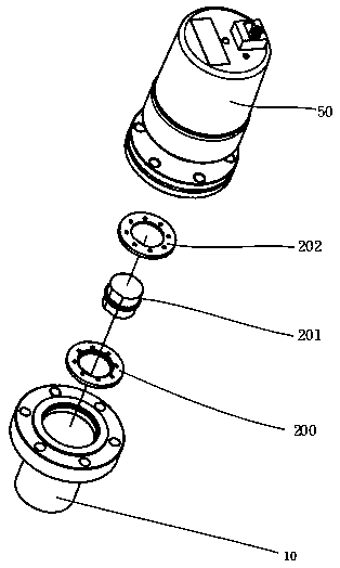 Protection device of vacuum measurement tool of ion beam etching system