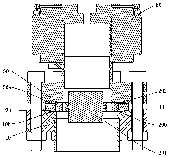 Protection device of vacuum measurement tool of ion beam etching system