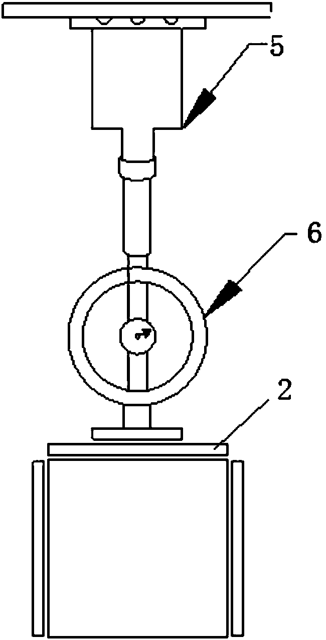 Test device for exerting different constraints on soil unit