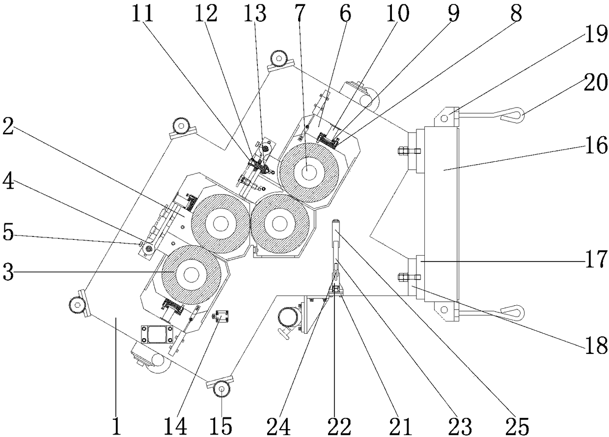 Detection device for building material insulation test