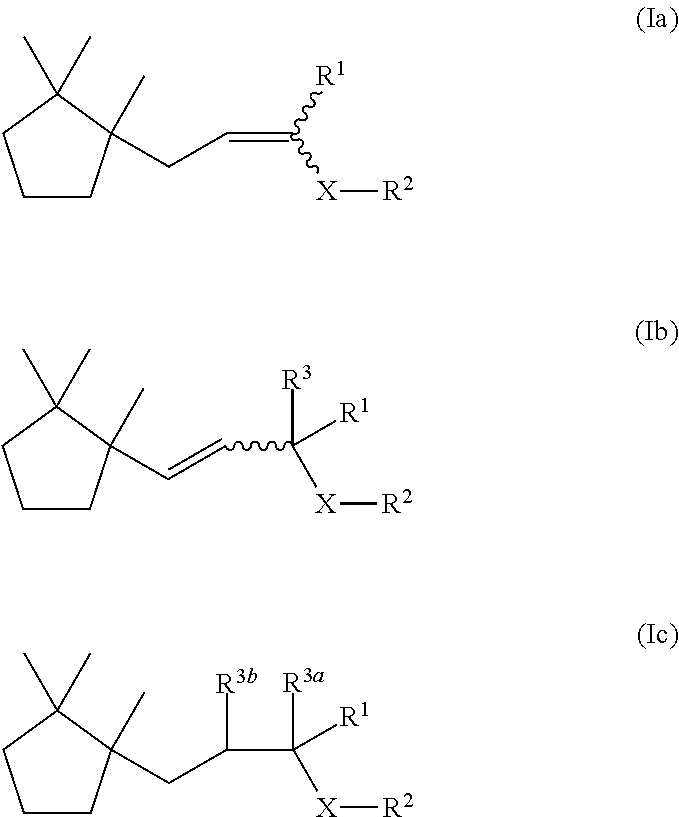 Novel aroma chemicals having a 1,2,2-trimethylcyclopentan-1-yl moiety