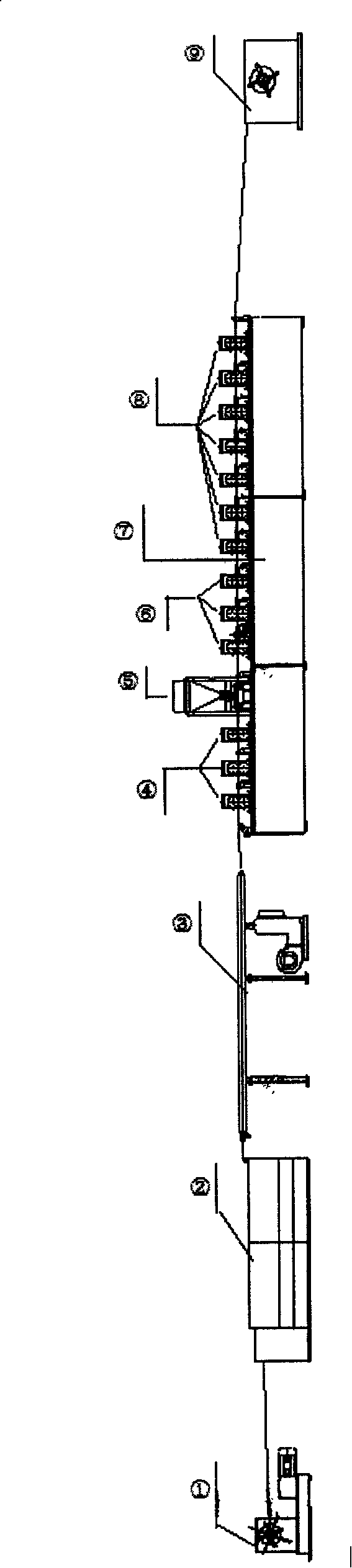 Technique for manufacturing flux-cored wire from disk round steel wire bar