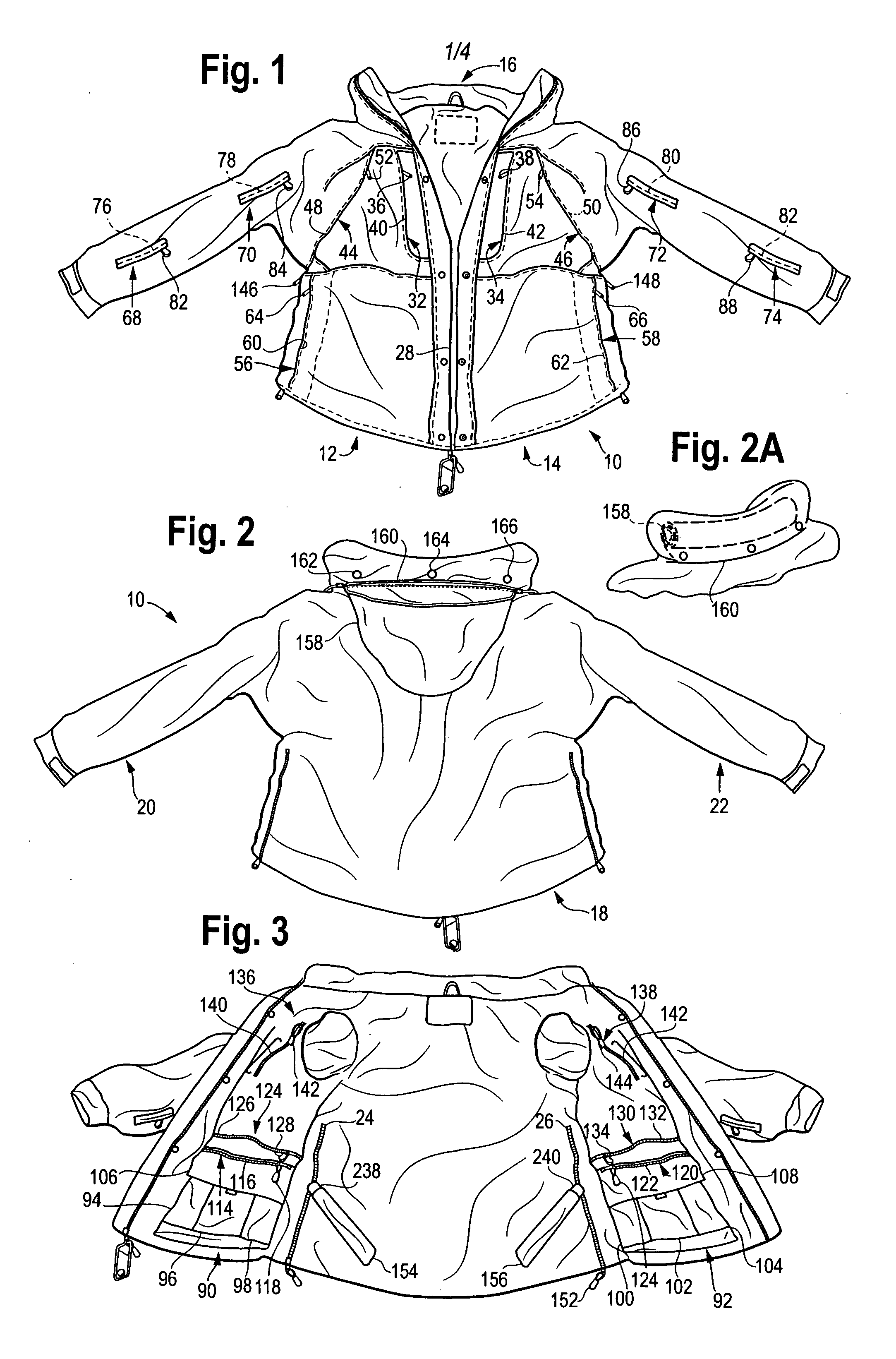 Tactical jacket for a police officer