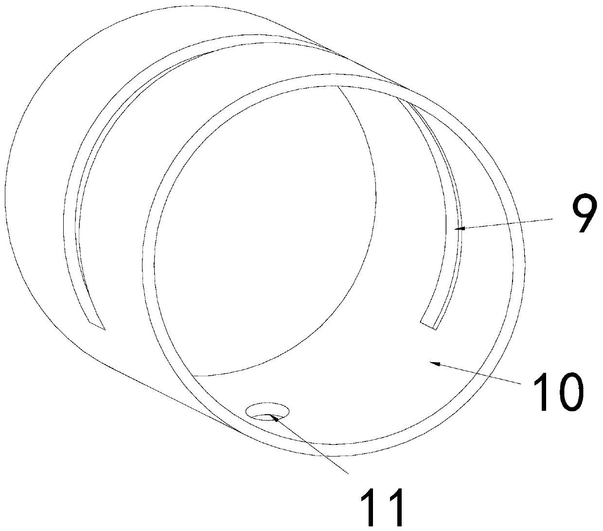 Wireless charging device for displaying electronic product