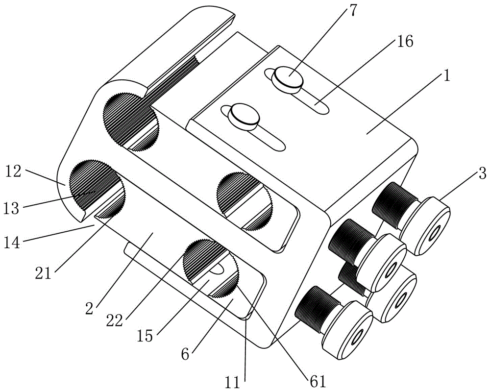 Double layer quick energy-saving power distribution line deconcentrator