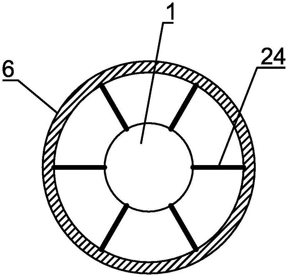 Integral municipal sewage treatment device