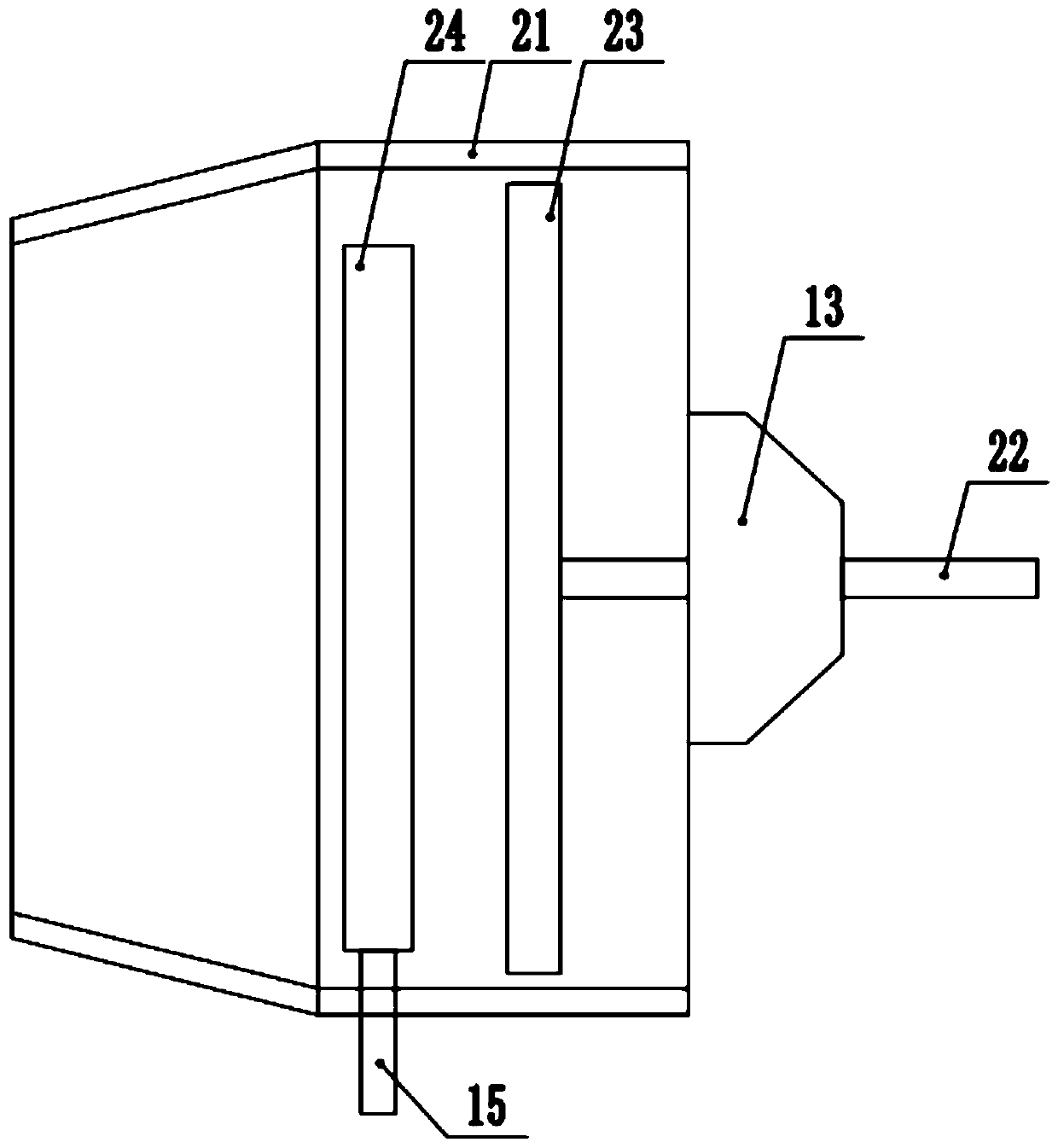 Spraying dust removal device for environmental protection