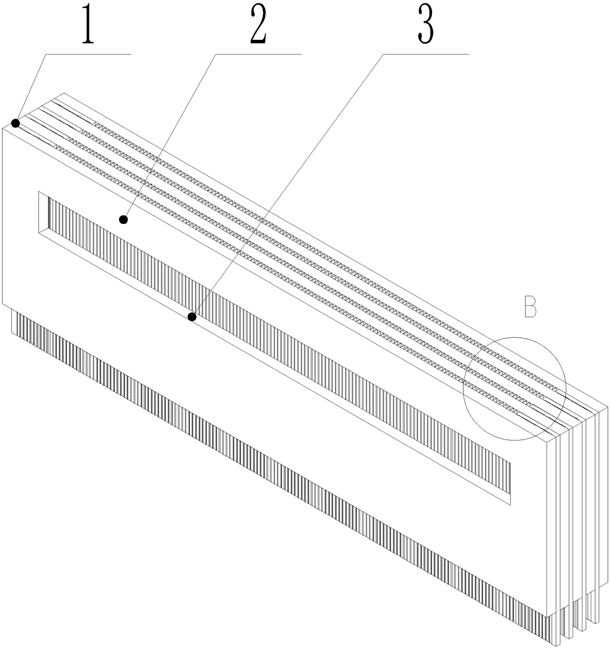 Internal circulation type ink jet head assembly and ink jet head