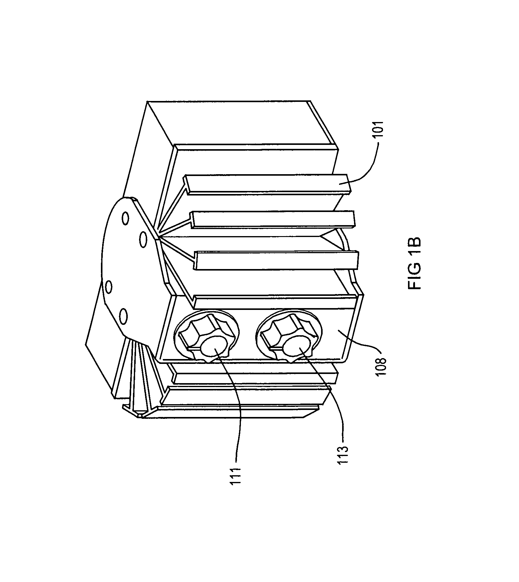 Virtual single light source having variable color temperature with integral thermal management