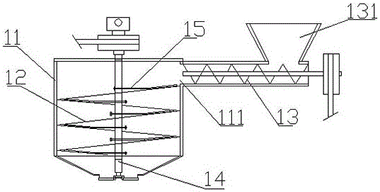 Stevioside fruit powder drying device