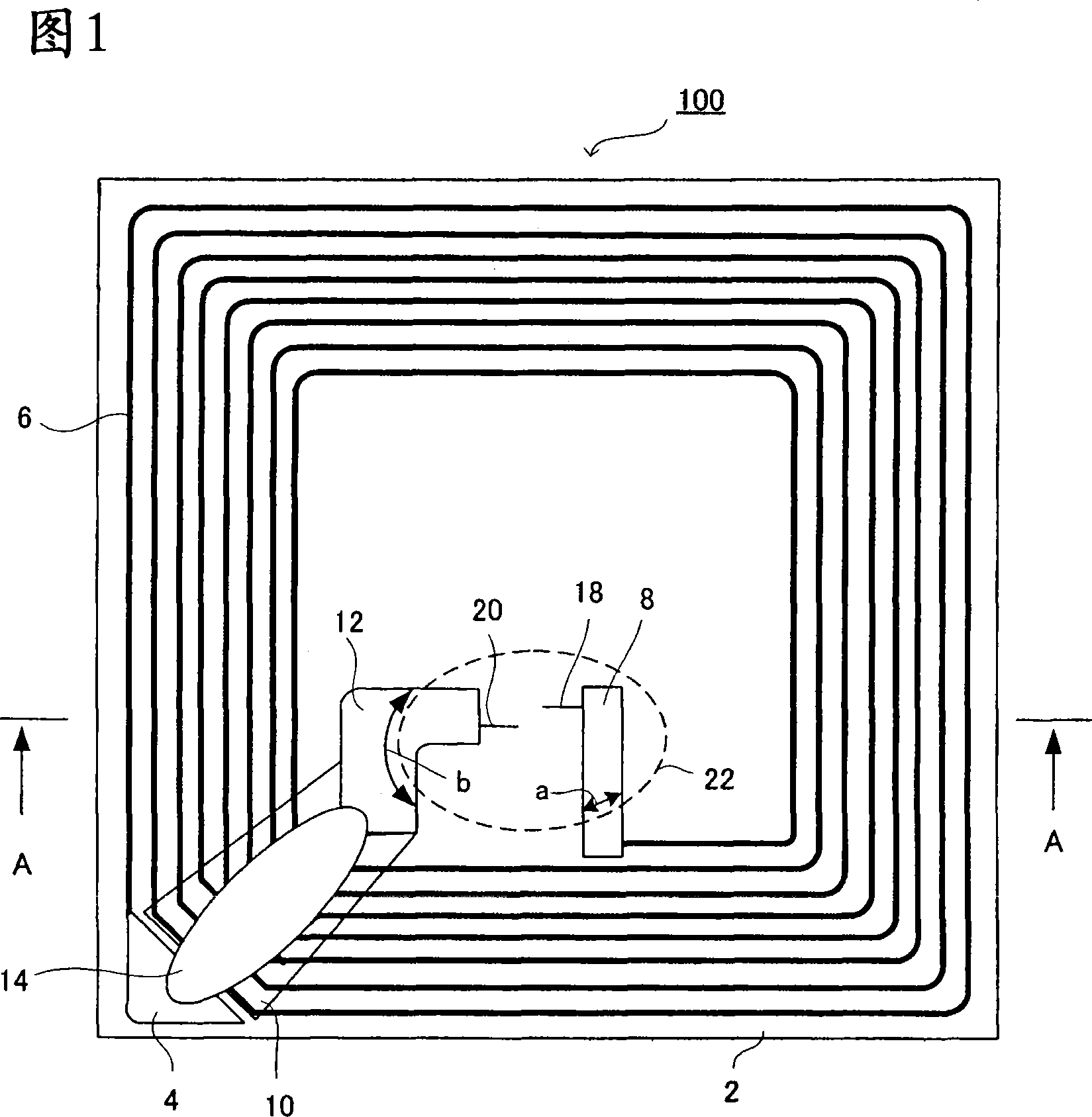 Antenna circuit, ic inlet, and ic tag