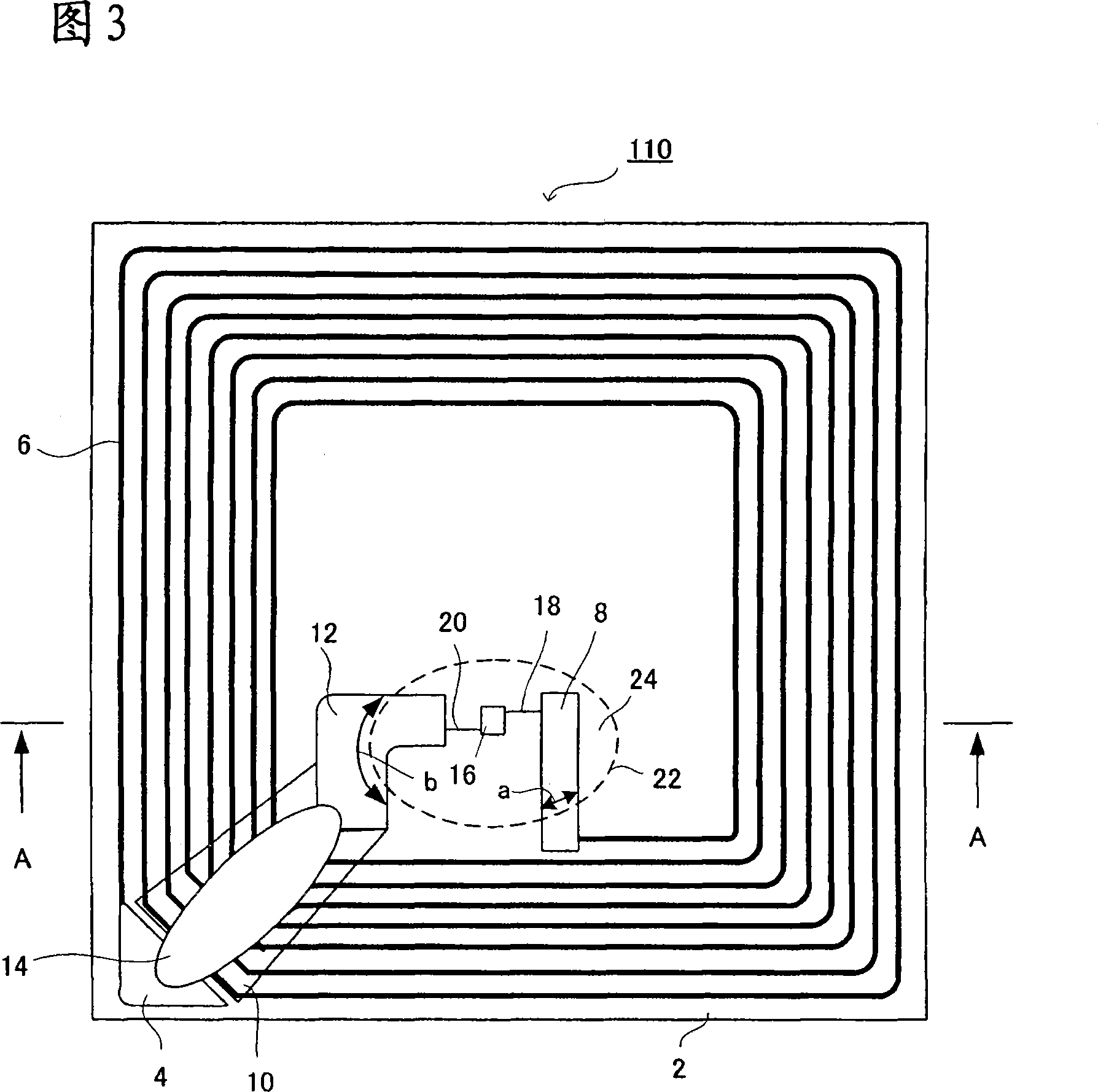 Antenna circuit, ic inlet, and ic tag